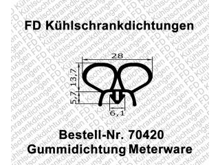 Gummidichtung Meterware