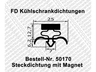 Steckdichtung mit Magnet
