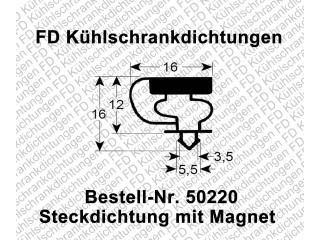 Steckdichtung mit Magnet