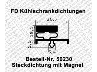 Steckdichtung mit Magnet