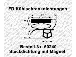 Steckdichtung mit Magnet
