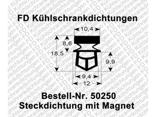 Steckdichtung mit Magnet