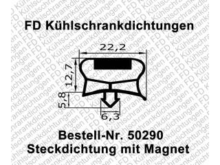 Steckdichtung mit Magnet