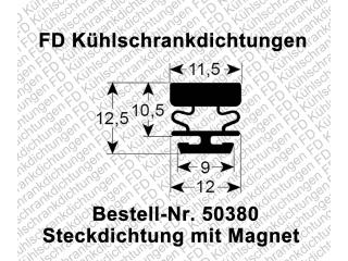Steckdichtung mit Magnet