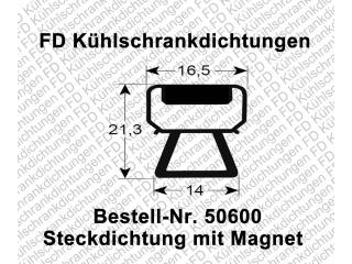 Steckdichtung mit Magnet