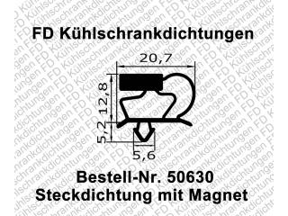 Steckdichtung mit Magnet