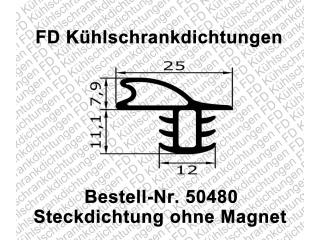 Steckdichtung ohne Magnet
