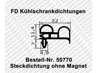 Steckdichtung ohne Magnet