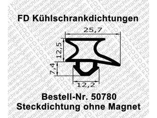 Steckdichtung ohne Magnet