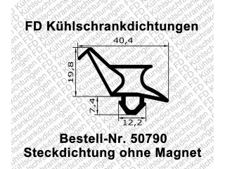 Steckdichtung ohne Magnet