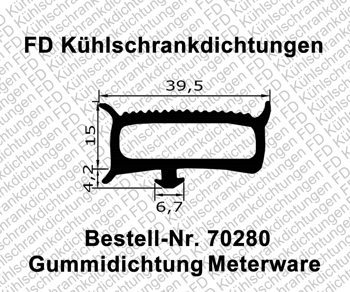 Gummidichtung Meterware