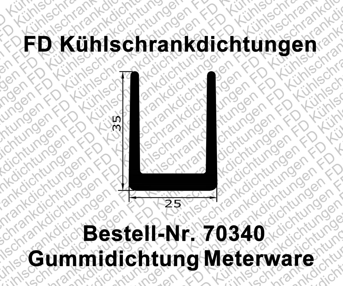 Gummidichtung Meterware