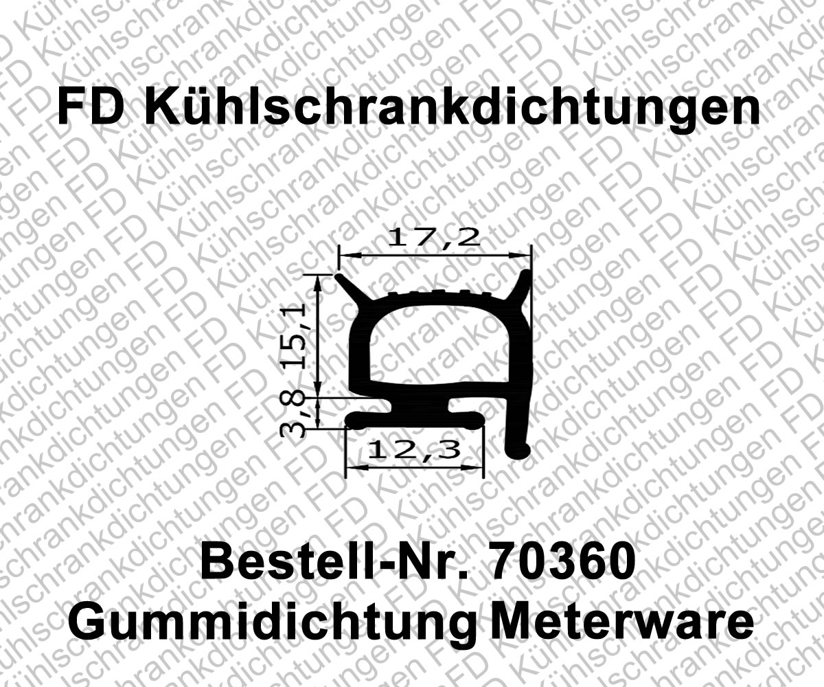 Gummidichtung Meterware