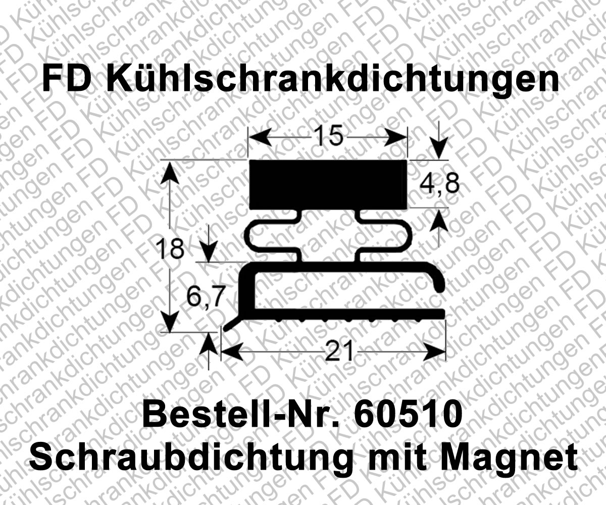 Schraubdichtung mit Magnet
