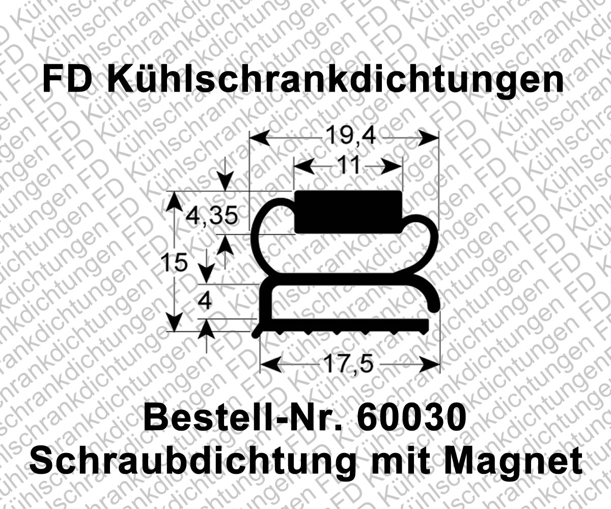 Schraubdichtung mit Magnet
